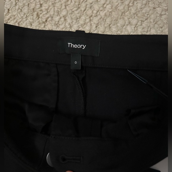 Theory Women's High Waisted Taper Pants - Picture 5 of 13
